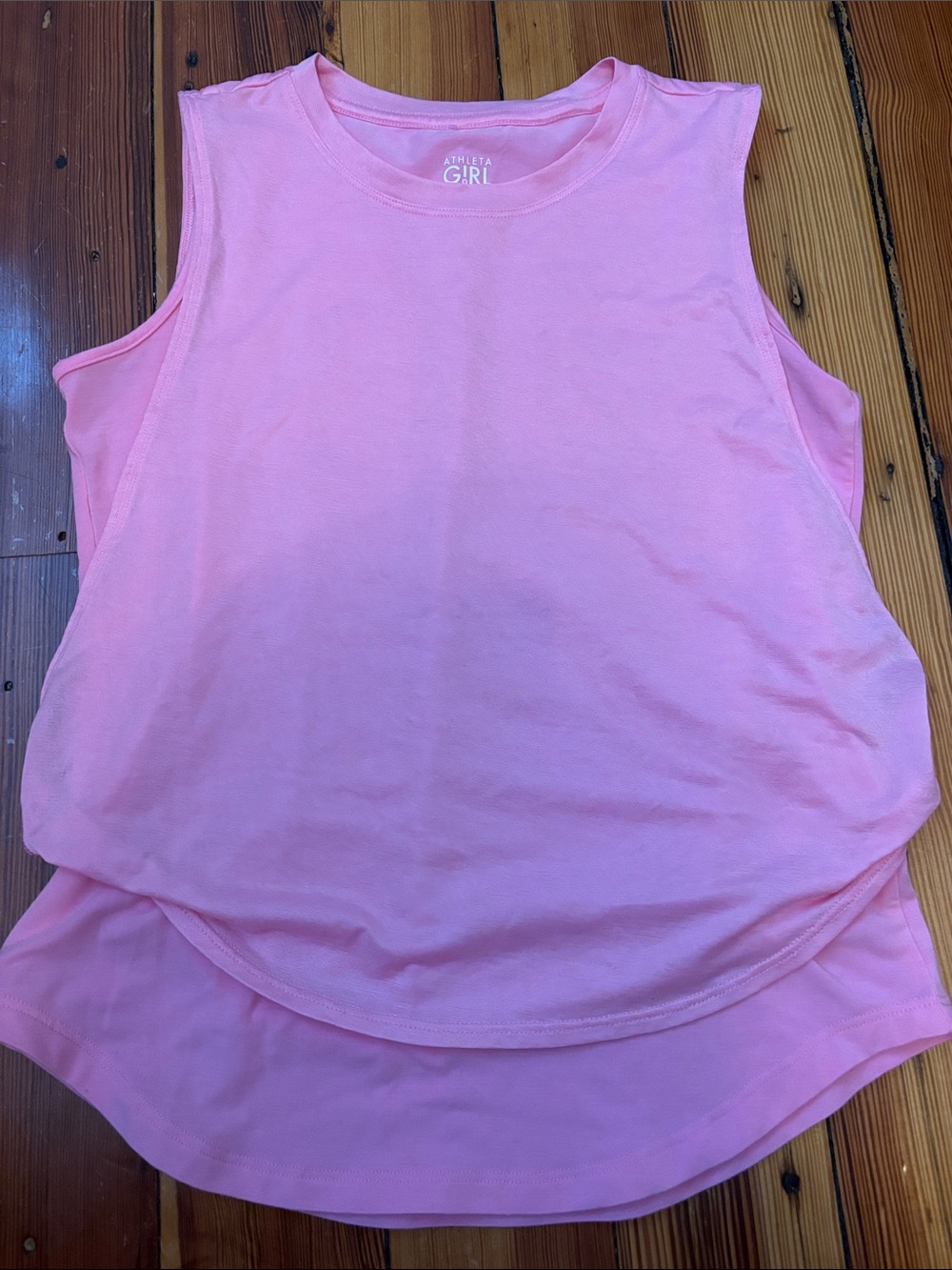 Athleta Pink Girls' Sleeveless Tank Top